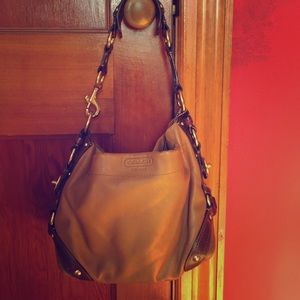 Leather Coach bag